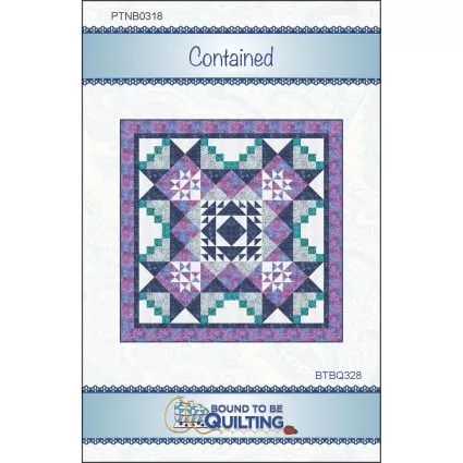Contained Quilt Pattern by Pat Syta and Mimi Hollenbaugh of Bound To Be Quilting